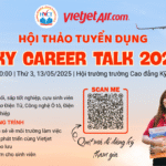 Cơ hội việc làm cho sinh viên HVCT tại Hội thảo tuyển dụng Vietjet – Sky Career Talk 2025
